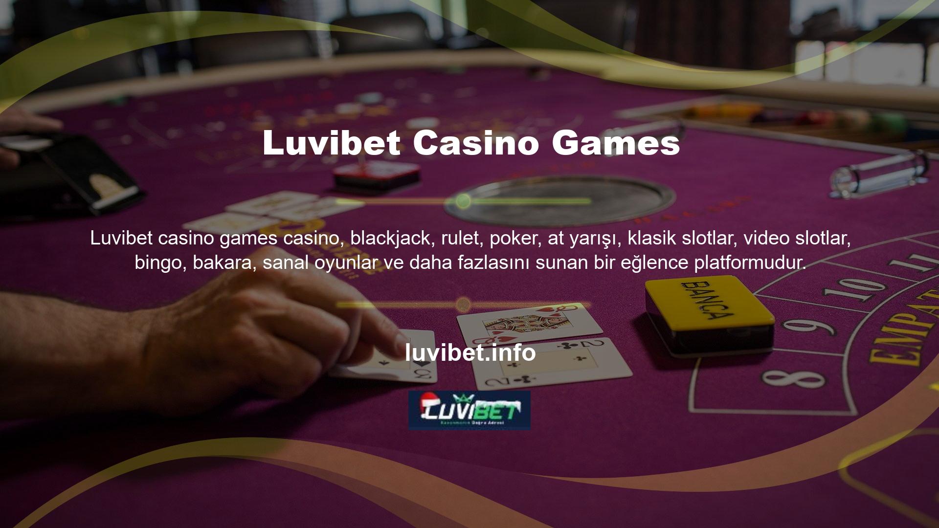 Platform, müşterilerin klasik blackjack oynamasının yanı sıra zorlu double blackjack oynamaya da olanak tanıyor ve sanal casino eğlencesinden memnun kaldıktan sonra bir partiye gidebilir, poker oynayabilir ve oyunun tadını çıkarabilirler